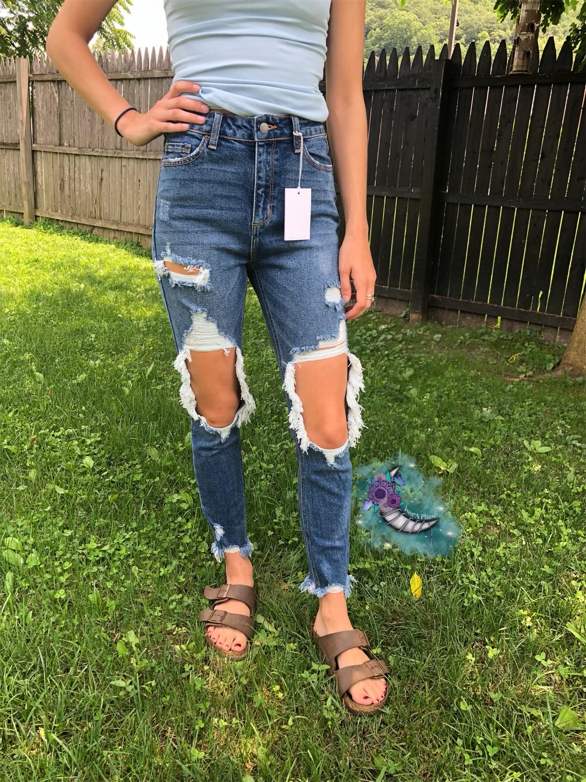 High Rise Mom Jean