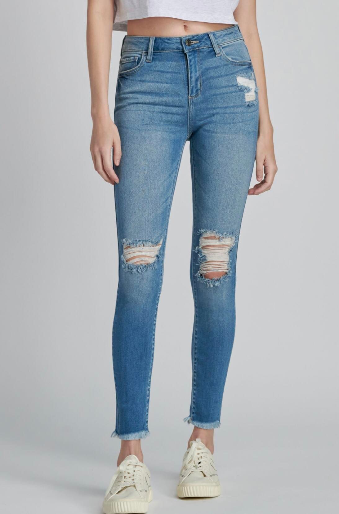 Mid Rise Skinny