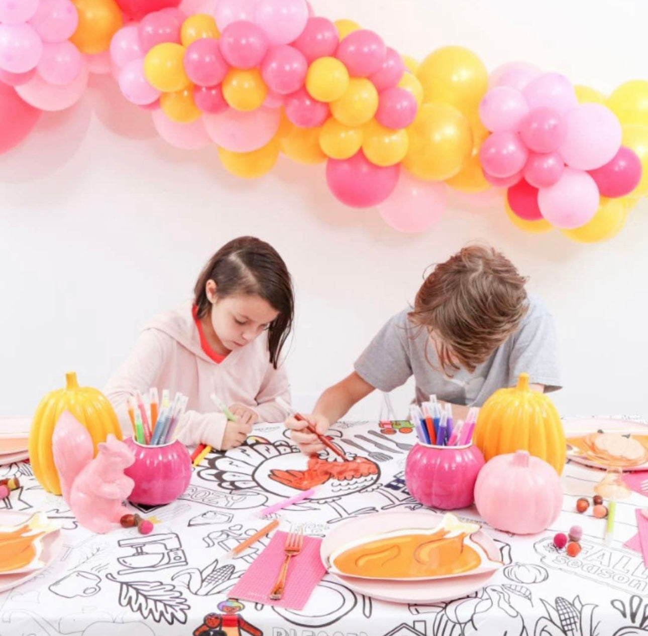 Color Your Own Table Cover